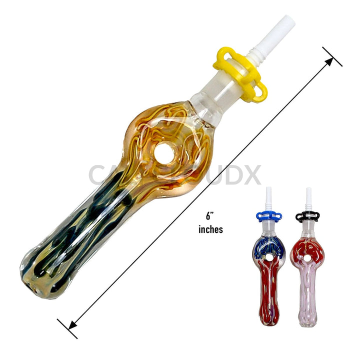10Mm Honey Straw W/ Quartz Tips Nectar Collector