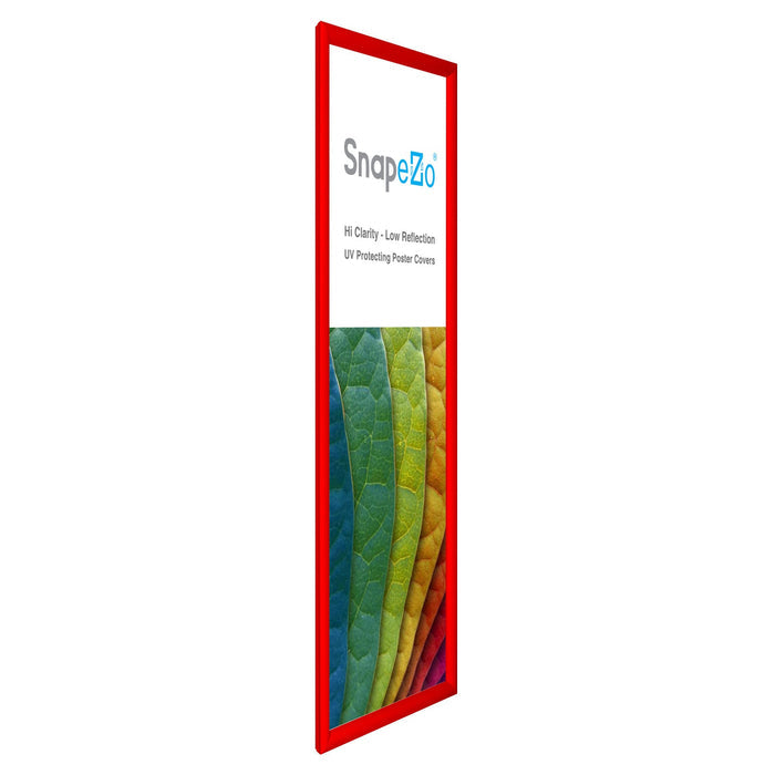 10x29 Red SnapeZo® Snap Frame - 1.2" Profile