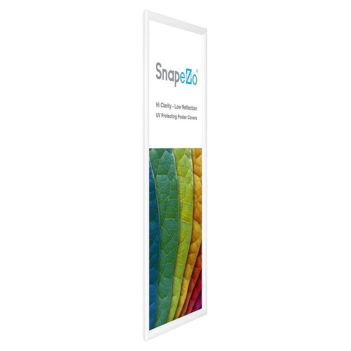 10x30 White SnapeZo® Snap Frame - 1.2" Profile