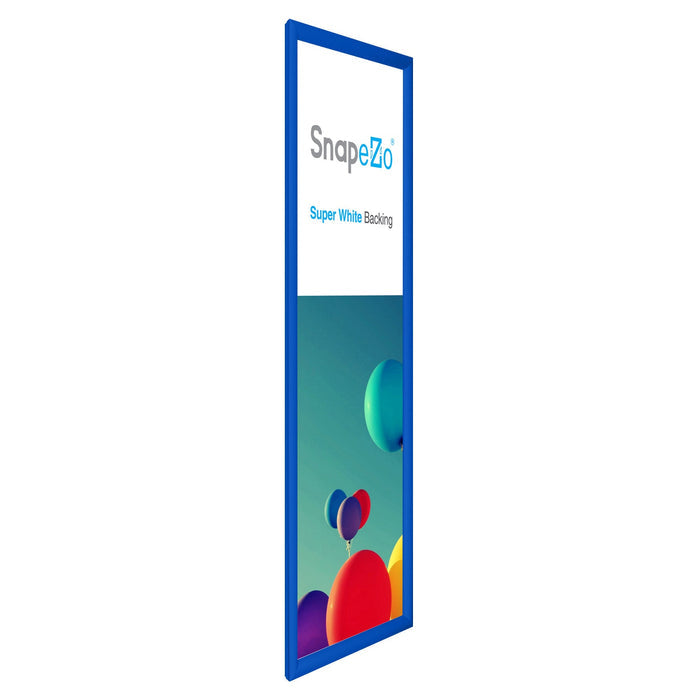 10x32 Blue SnapeZo® Snap Frame - 1.2" Profile