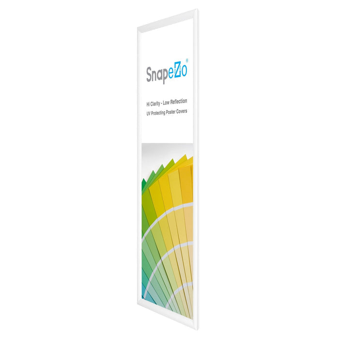 10x32 White SnapeZo® Snap Frame - 1.2" Profile