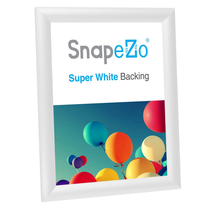 11x14 White SnapeZo® Snap Frame - 1" Profile
