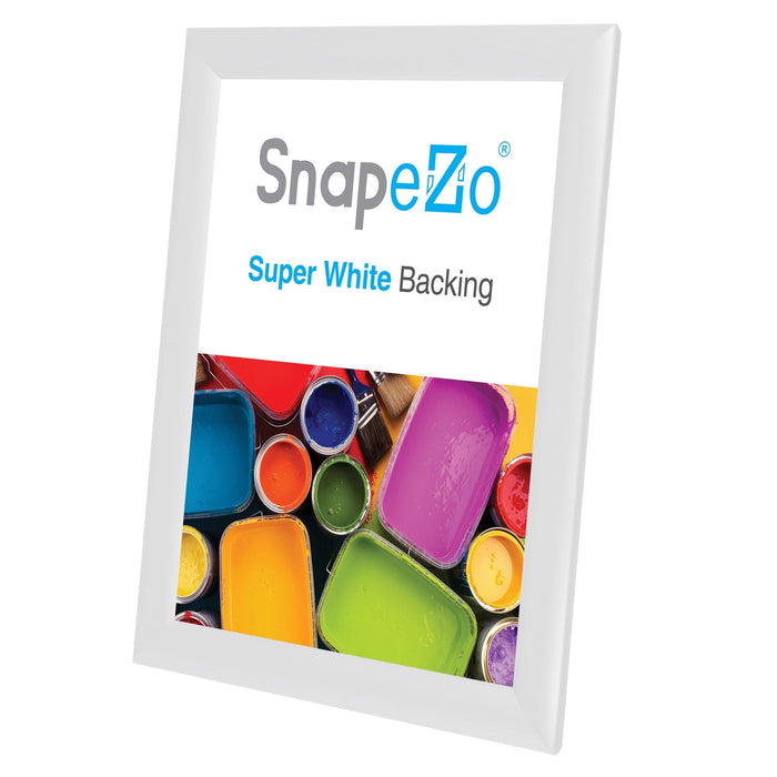 11x14 White SnapeZo® Snap Frame - 1" Profile