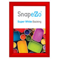 11x15 Red SnapeZo® Snap Frame - 1.2" Profile