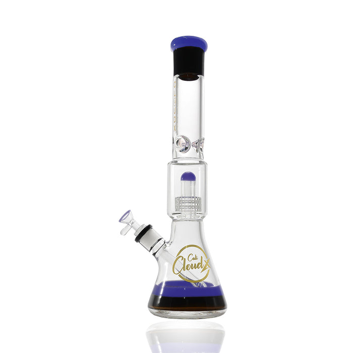 18’ Slime Color Shower Head 8Mm Thick Water Pipe By Cali Cloudx Glass Waterpipe