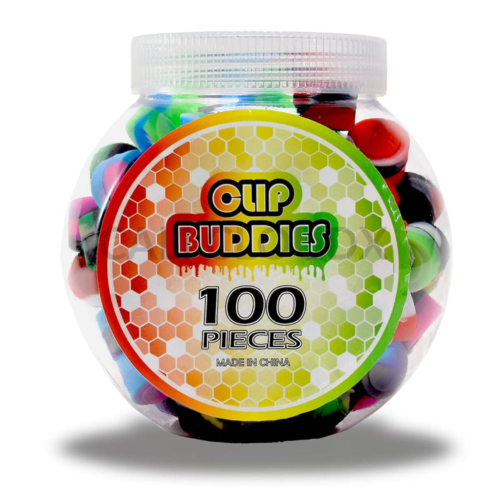 3 Ml Round Jar Assorted Color - 100 Count