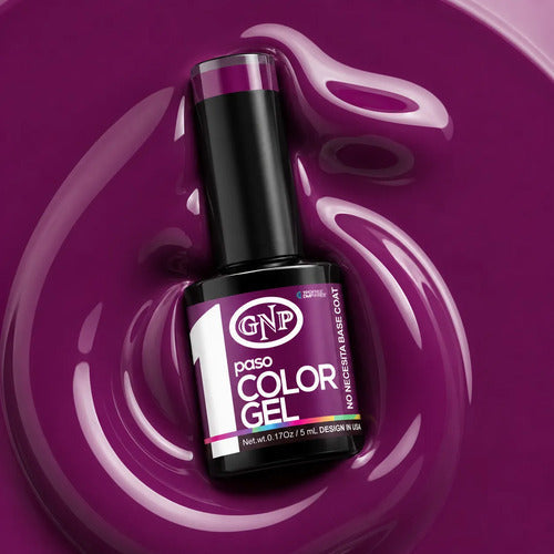 8 Esmaltes Semipermanentes Gel Uv/led Gnp De 1 Paso