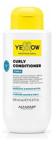 Acondicionador Definidor Yellow Alfaparf Curl 500ml Rulos