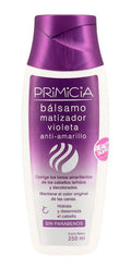 Acondicionador Matizador Violeta Primicia 250ml, Sin Sal