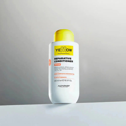 Acondicionador Yellow Alfaparf Repair 500ml Reparador Para Cabello Danado