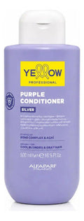 Acondicionador Yellow Alfaparf Silver 500ml Matizador Violeta Elimina Amarillo