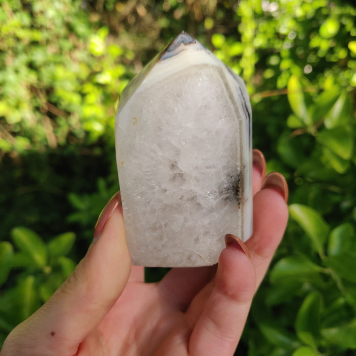Agate Tower with Dendrite (#1) - Simply Affinity