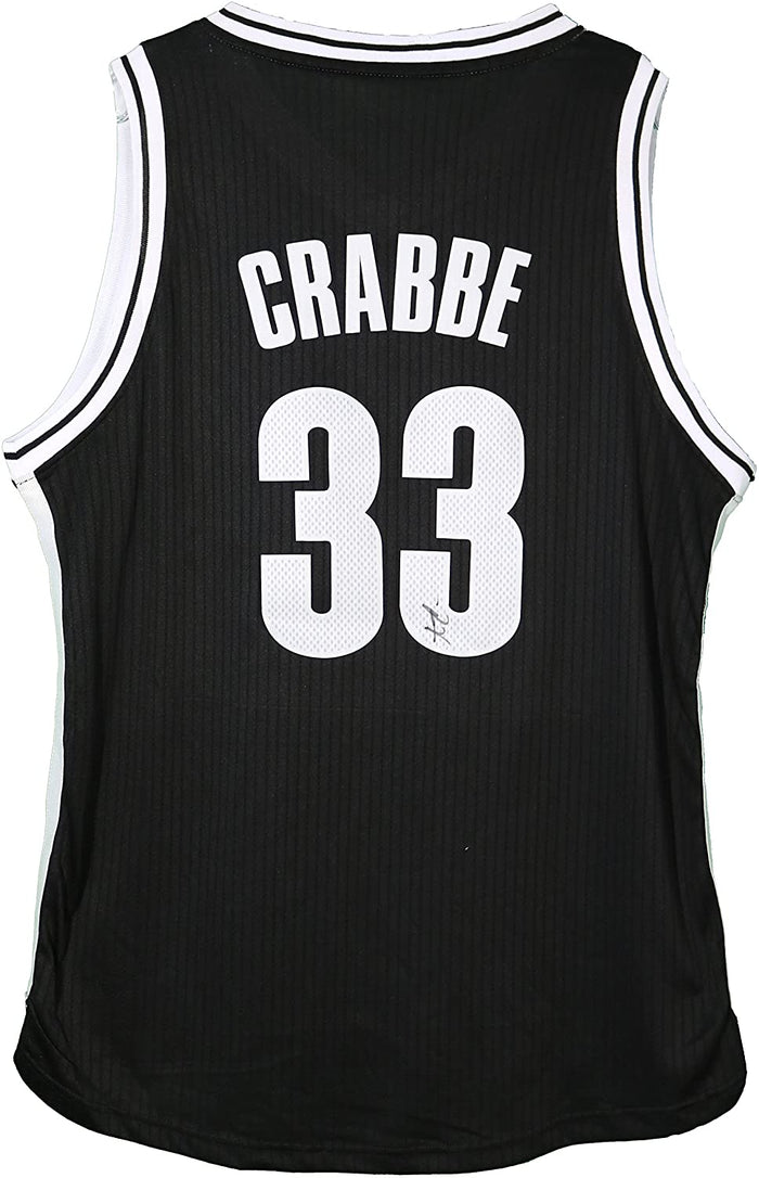 Allen Crabbe Brooklyn Nets Signed Autographed Black #33 Jersey JSA COA
