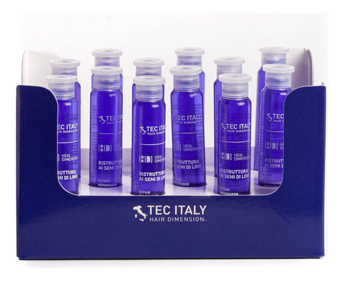 Ampollas Tec Italy Ristruttura X12 10ml Reparación Profunda
