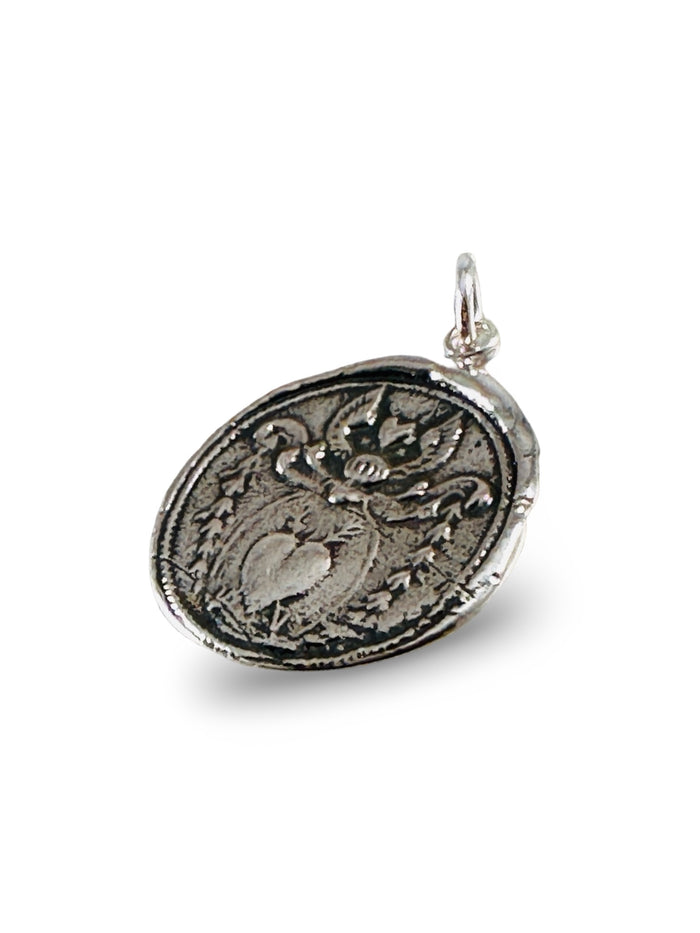 Angel Heart Sterling Pendant