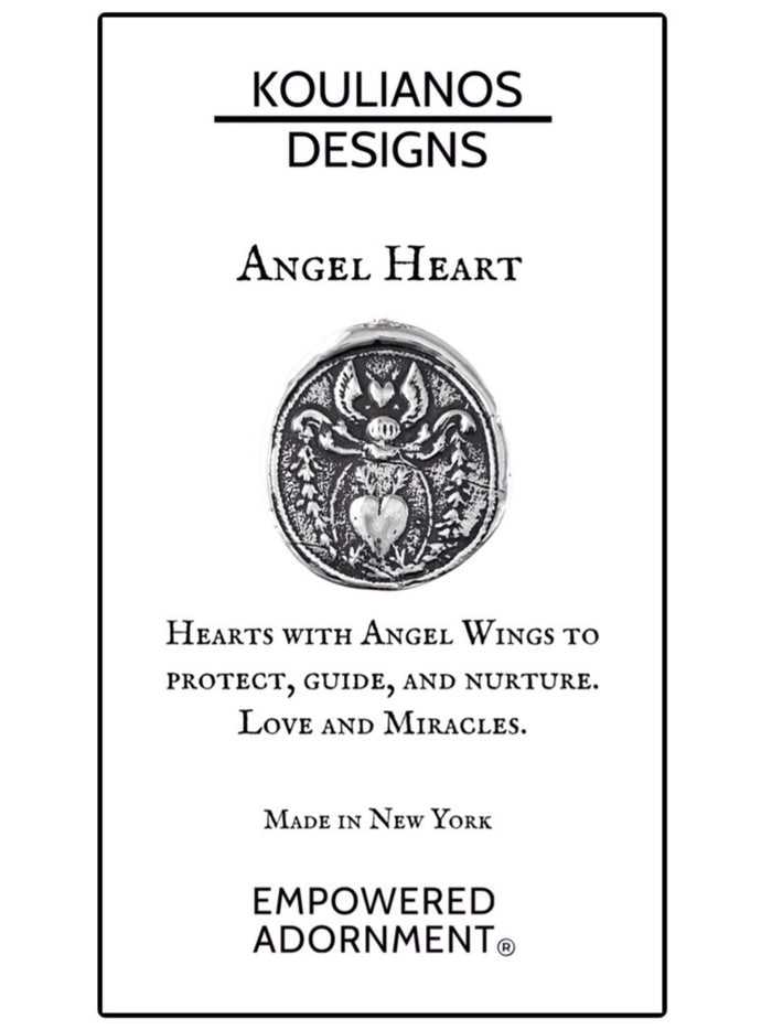 Angel Heart Sterling Pendant