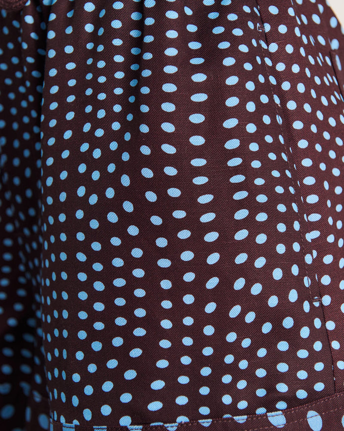 JAG ania spot short brownmulti