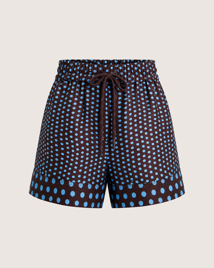 JAG ania spot short brownmulti