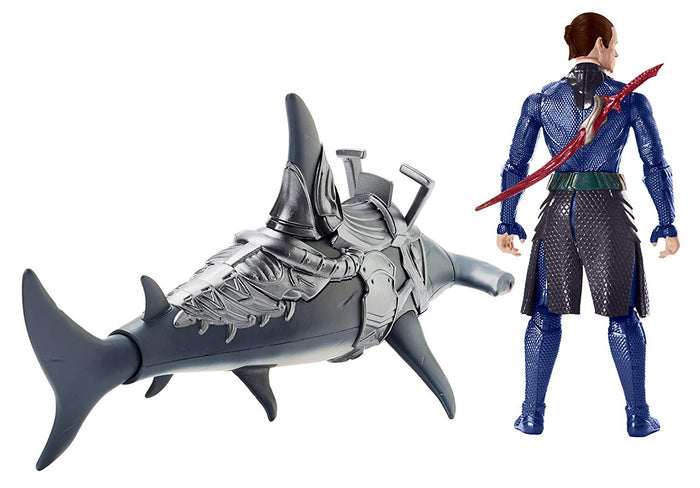 AQUAMAN VULKO Figure & HAMMERHEAD SHARK