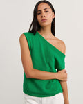 JAG arden off shoulder knit brightgreen