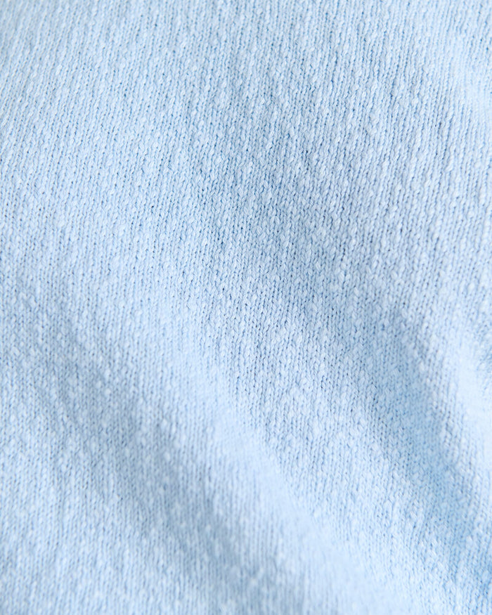 JAG arden off shoulder knit paleblue