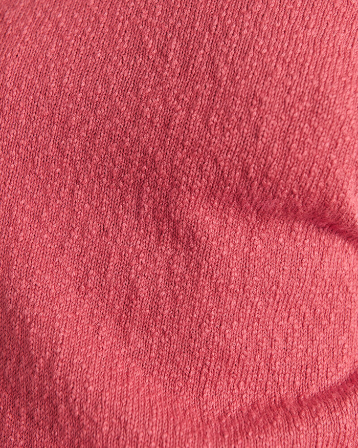 JAG arden off shoulder knit tearose