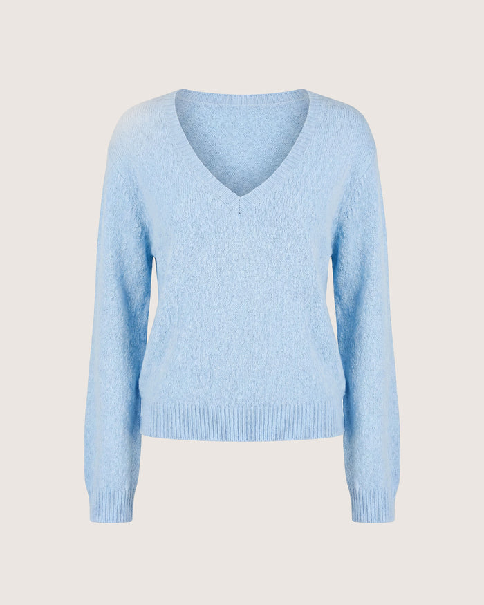 JAG arden long sleeve top paleblue