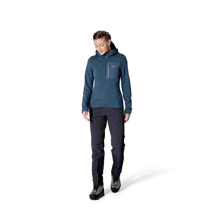 Rab Ascendor Light Hoody Wms Clothing - Fleece  Mountain Equipment
