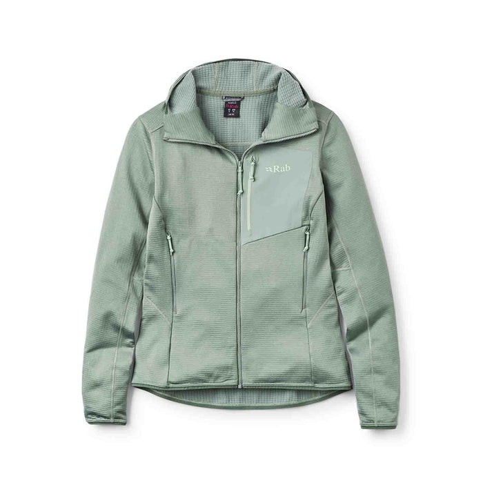 Rab Ascendor Light Hoody Wms Clothing - Fleece  Mountain Equipment