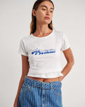 JAG aston baby tee whiteblue
