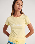 JAG aston baby tee yellowwhite