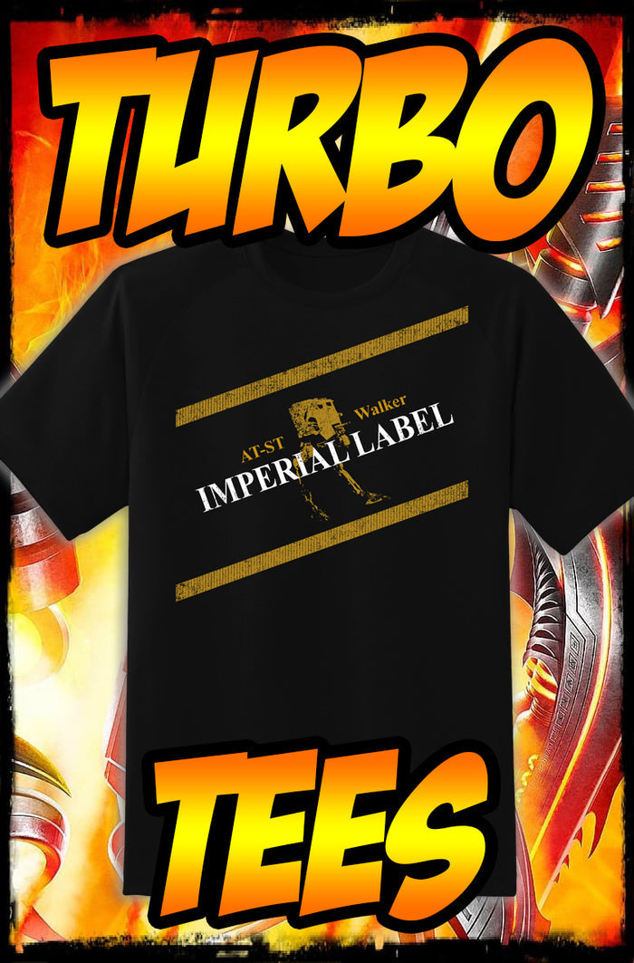 AT-ST - IMPERIAL LABEL / JOHNNIE WALKER - NEW POP TURBO TEE!