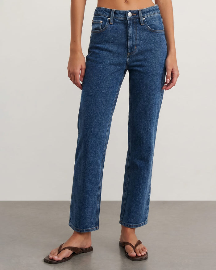 JAG bambi crop jean bluewash