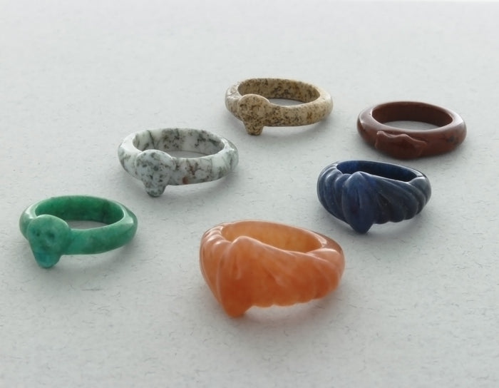 BAND GEMSTONE STYLE 5 MM RING (100)