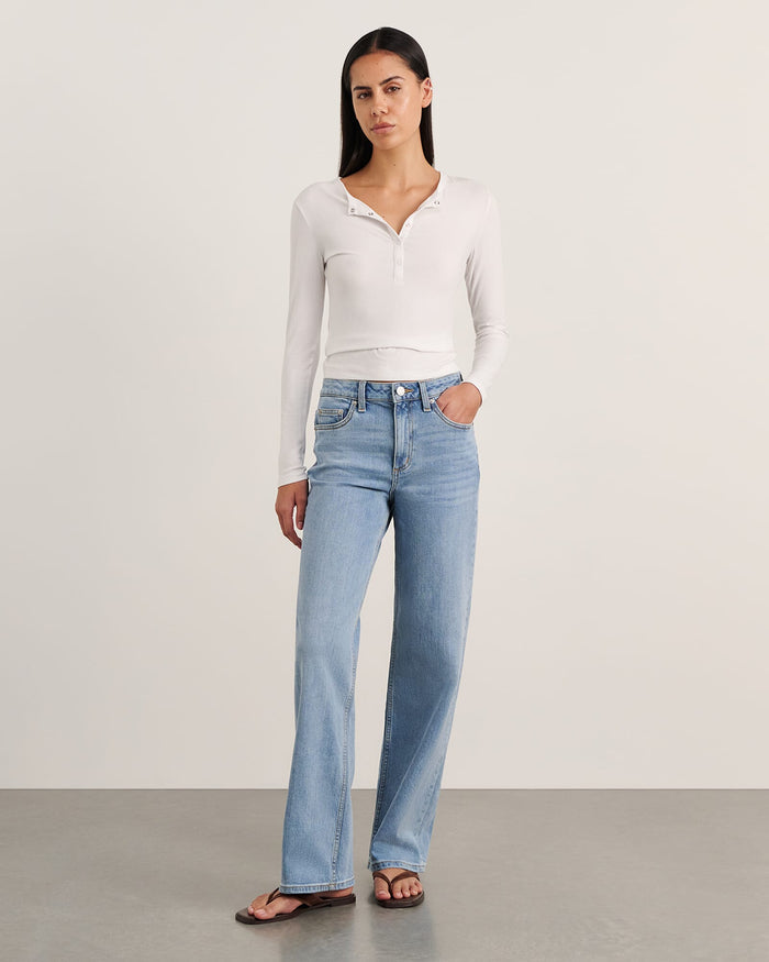 JAG billie wide leg jean lightwash
