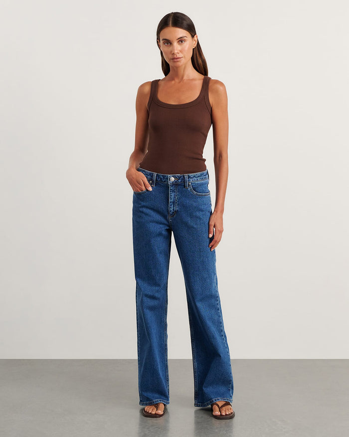 JAG billie wide leg jean bluewash