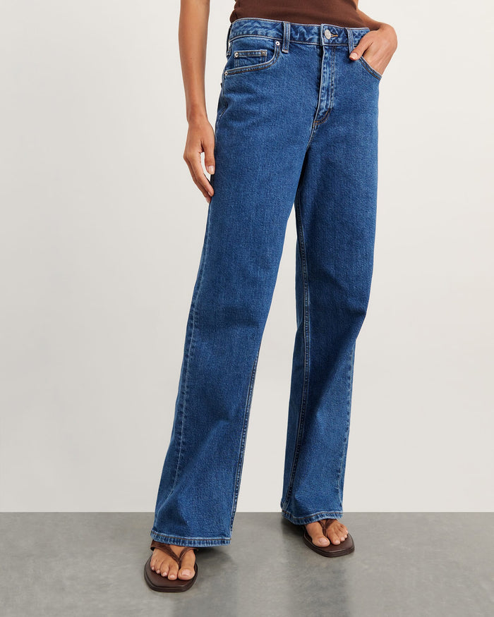 JAG billie wide leg jean bluewash