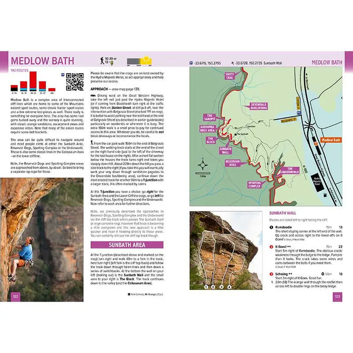 blue mountains climbing guide 2019 edition medlow bath