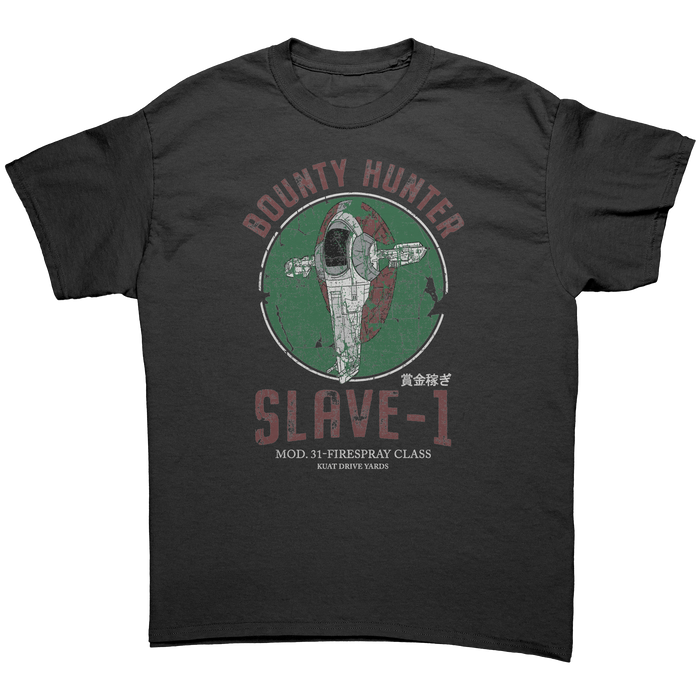 BOBA FETT - SLAVE I - NEW POP TURBO TEE!