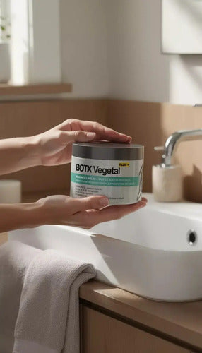 Botox Vegetal Brazilian 300ml Plus+, Relajante Capilar
