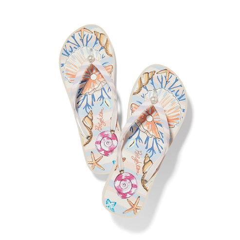 Brighton Tides Platform Flip Flops