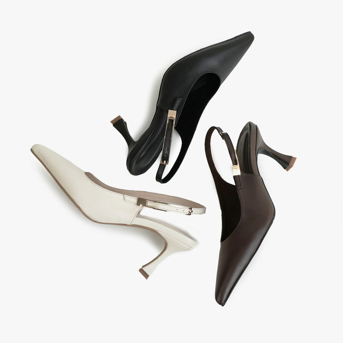 Brisa Heels | Ivory