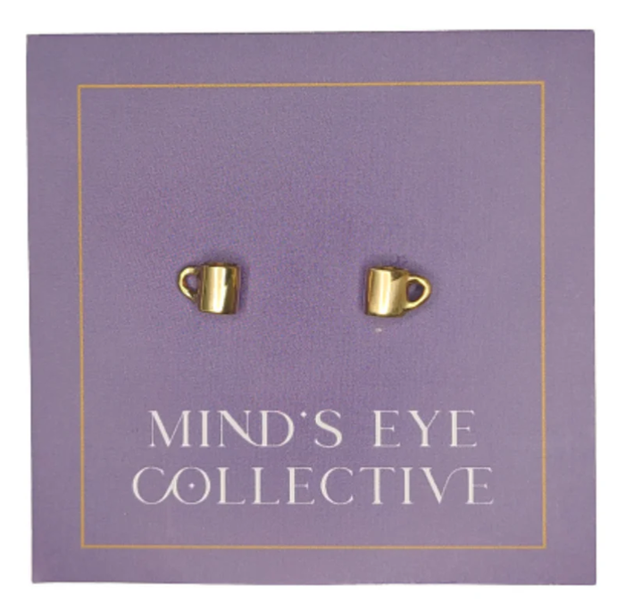 Bronze Mug Studs