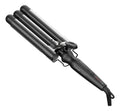 Buclera Triple Tubo Gama Triferro Salon Ondas Profundas Negro