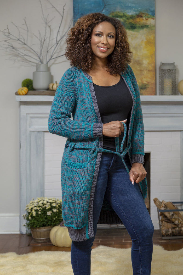 Calm Cardigan Pattern Fibra Natura