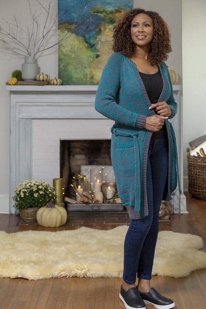 Calm Cardigan Pattern Fibra Natura