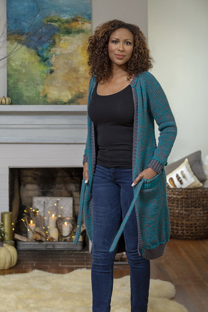 Calm Cardigan Pattern Fibra Natura