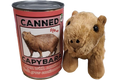 Canned Gifts - Steve the Canned Capybara | Stuffed Animal Plush w/Jokes by Canned Gifts