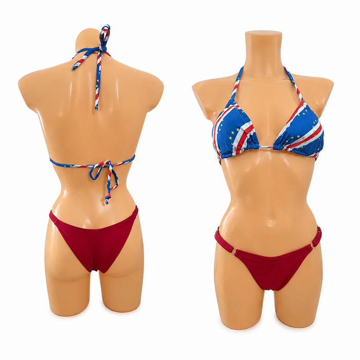🇨🇻Cape Verdean Triangle Bikini Set