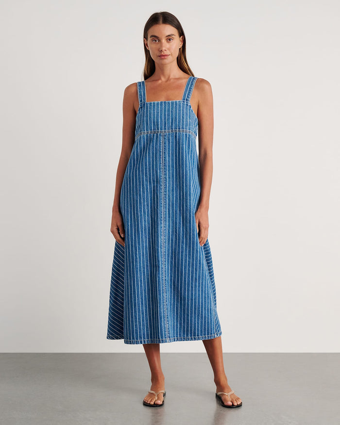 JAG carrie dress bluewhite